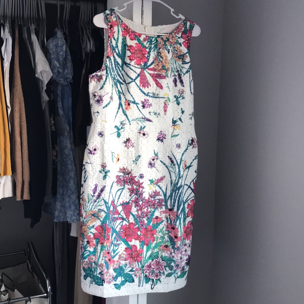 Adrianna Papell Floral Dress, Nwot